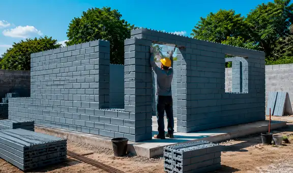 Nuevo material de construcción permite la edificación de viviendas en 5 días: son económicas y sostenibles