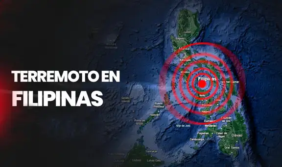 Terremoto de magnitud 7,8 sacude el sur de Filipinas y activa alertas de tsunami