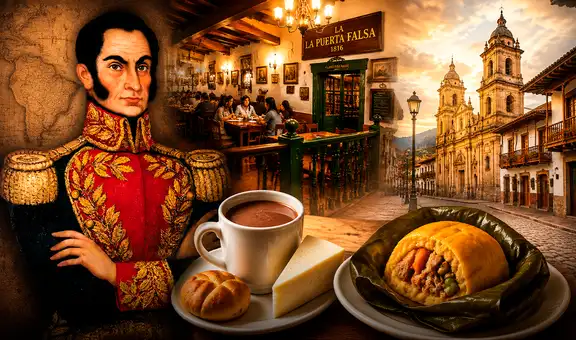 El antiguo restaurante de América Latina deleita con tamales y chocolate con queso desde 1816 y habría encantado a Simón Bolívar
