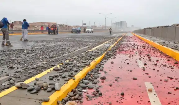 Costa Verde sigue cerrada tras ingreso del mar y caída de rocas: oleajes anómalos afectan 106 puertos en Perú