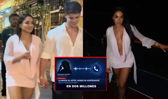 Onelia Molina y modelo venezolano habrían dormido juntos en suite presidencial de más de S/2,000 la noche: Magaly Medina muestra pruebas