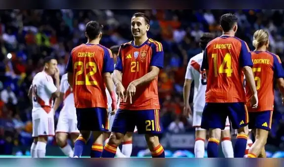 Perú cayó 3-1 ante España en partido amistoso disputado en México previo al Mundial 2026