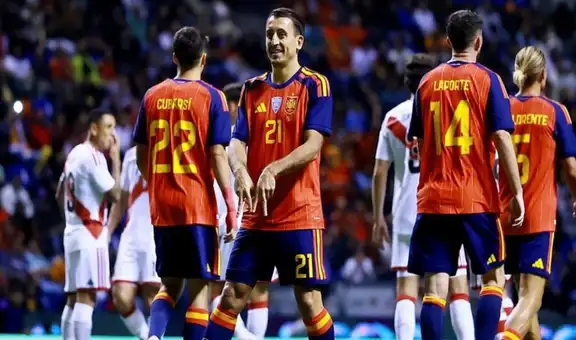 Perú cayó 3-1 ante España en partido amistoso disputado en México previo al Mundial 2026