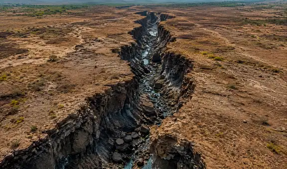 Científicos registran una enorme fractura en África que revela cómo nacen los océanos y se separan los continentes