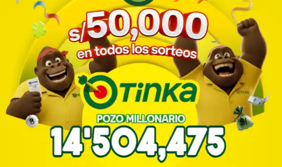 Resultados de La Tinka del miércoles 10 de junio: consulta los números ganadores, premios del Pozo Millonario, boliyapa y más