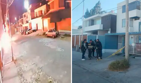 Detonan fuerte artefacto explosivo en casa de adultos mayores en Arequipa: "No hicimos daño a nadie"