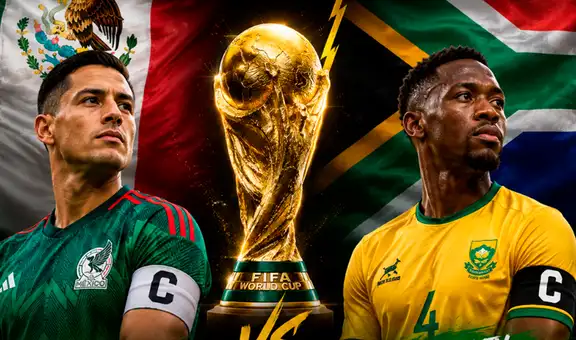 México vs Sudáfrica HOY: a qué hora y dónde ver el partido del Mundial 2026 EN VIVO