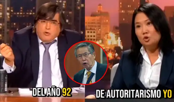 Viralizan video donde Keiko Fujimori no reconoce a su padre como un dictador y enfurece con Jaime Bayly: "¡No lo voy a aceptar!"