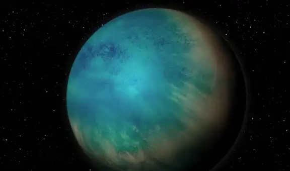 Astrónomos describieron un 'mundo oceánico' a 100 años luz: un exoplaneta cubierto con el ingrediente clave para la vida tal como la conocemos
