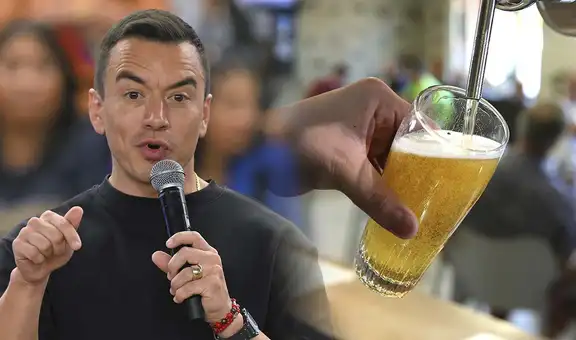 Presidente de Ecuador anuncia baja del 20% en el precio de la cerveza durante el Mundial de Fútbol 2026