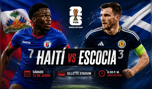 ¿A qué hora juega Haití vs Escocia EN VIVO HOY por el grupo C del Mundial 2026?