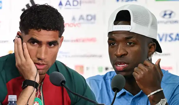 Prohíben preguntas en español en el Mundial 2026: Hakimi y Vinícius protagonizan polémico episodio en conferencia de prensa