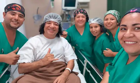 Carlos Vílchez reaparece en clínica tras ser operado y sorprende con sentido mensaje a su novia Melva: “En todo momento estuviste conmigo”