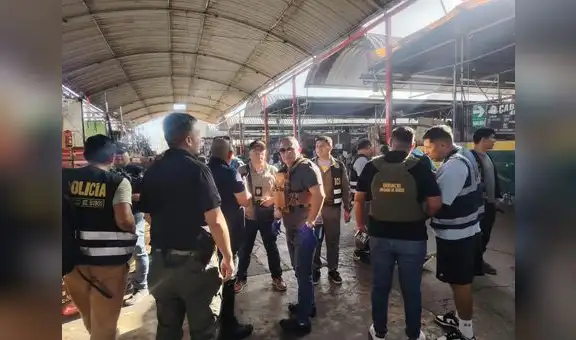 Tiroteo y tensión en Mercado de Frutas de La Victoria: Cuatro detenidos, 2 de ellos heridos de bala