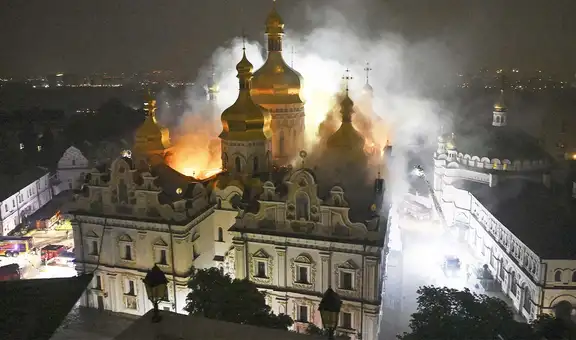 Rusia bombardea el Monasterio de las Cuevas de Kiev, patrimonio de la humanidad, y deja al menos 5 muertos