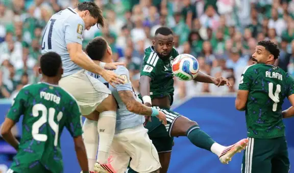¡Todo igualado! Uruguay empató 1-1 ante Arabia Saudita en la primera fecha del Mundial 2026
