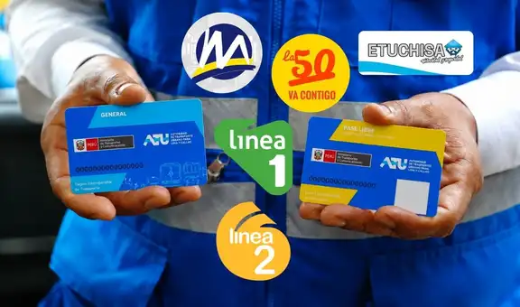 Adiós al efectivo: ATU prueba la tarjeta única que permitirá pagar buses de el 'Chino', La 50, Nueva América, Metropolitano y Metro con un solo medio
