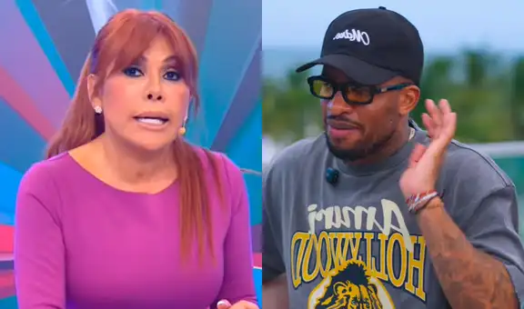 Jefferson Farfán muestra pruebas contra Magaly Medina y la reta a demostrar que las firmas en sus hojas de servicio comunitario son suyas