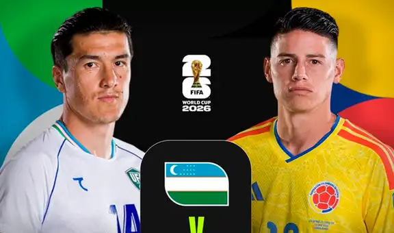 ¿A qué hora juega Colombia vs Uzbekistán EN VIVO HOY el partido por la primera fecha del Mundial 2026?