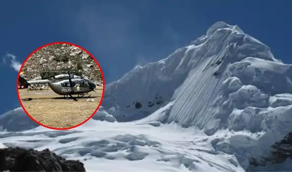 Avalancha en nevado Tocllaraju deja dos extranjeros fallecidos y despliegan helicóptero de rescate
