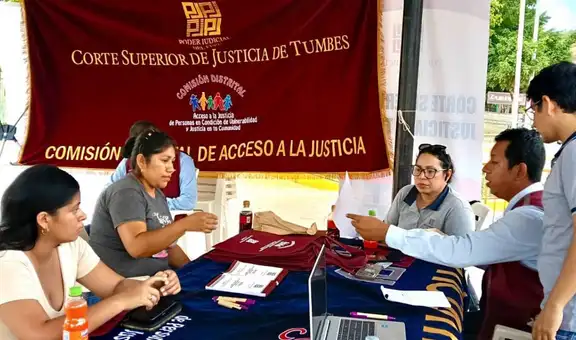 Poder Judicial acerca a sus servicios a través de la campaña "Justicia Itinerante" en Papayal y Casitas