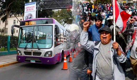 ¡Atención, usuarios! ATU anuncia desvíos del Corredor Morado y buses del transporte público por marcha en el Centro de Lima