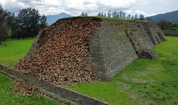 Parte de una antigua pirámide se derrumbó en México: los lugareños lo vieron como un “mal augurio”