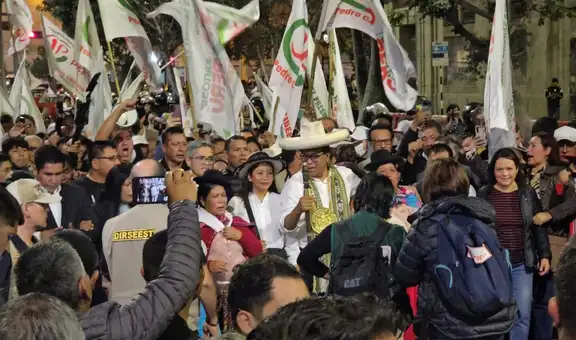 Marcha por el voto en Lima: Sánchez lideró movilización marcada por presencia policial