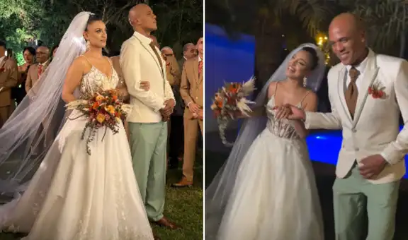 Querido actor de ‘Al fondo hay sitio’, Alejandro Villagómez, celebra su matrimonio con la artista Joseline Lavaud en una íntima ceremonia