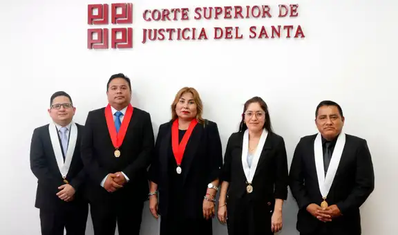 Corte Superior de Justicia del Santa incorporó a cuatro jueces titulares
