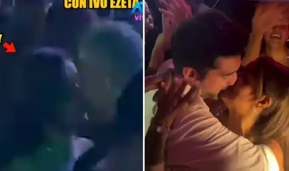 Shirley Arica es ampayada besándose con su exnovio Ivo Ezeta y luego con Pablo Heredia en diferentes discotecas