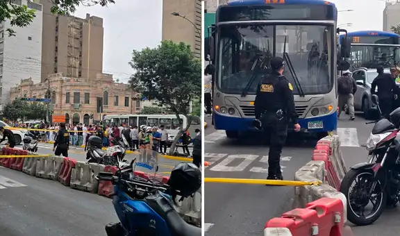 Cierran avenida Garcilaso de la Vega tras muerte de orientadora de la ATU: ¿hasta qué hora permanecerá restringido el tránsito?