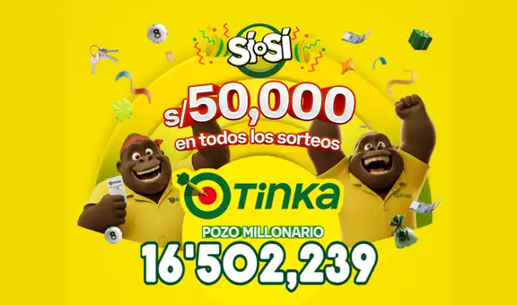 Resultados de La Tinka del miércoles 24 de junio: números ganadores, premios del Pozo Millonario, boliyapa, S/50.000 y más