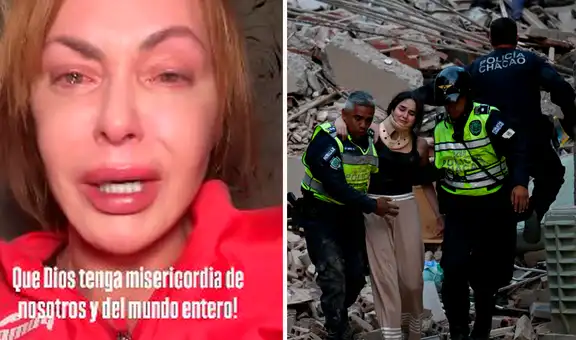 Actriz Gaby Spanic llora y lanza desesperado pedido tras doble terremoto en Venezuela: “Importa más el fútbol”