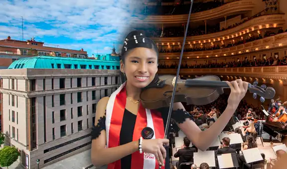 Del Callao a Europa: Milagros Llacho, la violinista peruana de 12 años que ganó una beca en prestigioso conservatorio de España