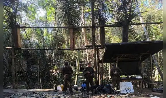 Loreto: Hallan megalaboratorio narco del grupo armado ‘Comandos de Frontera’