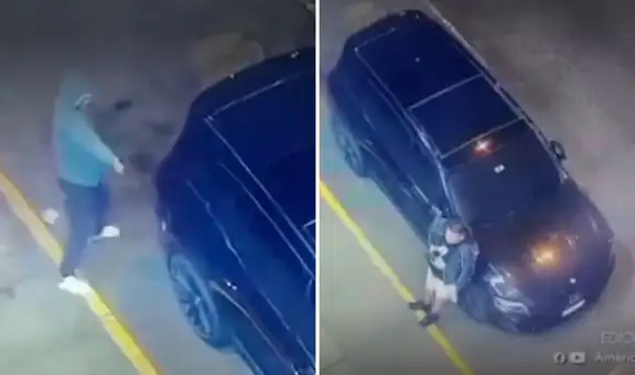 Cámaras captan ataque de sicarios en La Victoria: hombre quedó gravemente herido tras recibir varios disparos