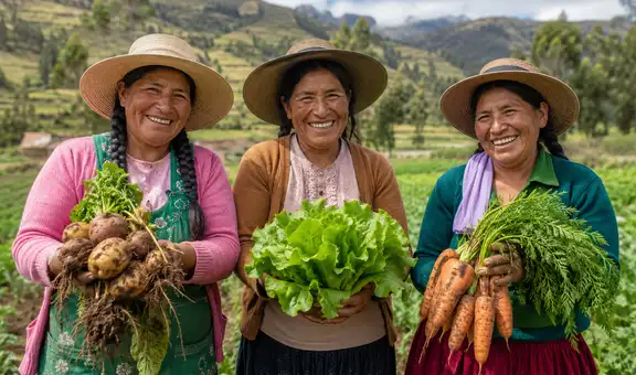 Midagri revela que casi la mitad de los productores agrarios son mujeres: destacan a 12 agricultoras por contribuir a la seguridad alimentaria