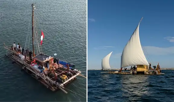 Hazaña en Piura: reconstruyen de cero balsa ancestral usada por última vez hace casi un siglo