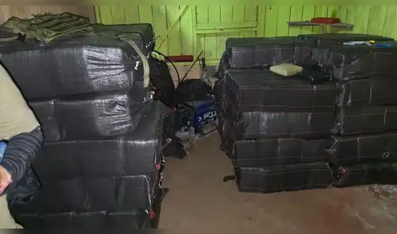 Loreto: Incautan casi 10 toneladas de marihuana en operativo conjunto de Perú y Colombia