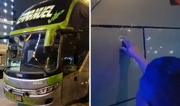 Atacan bus interprovincial Emmanuel con 20 pasajeros a bordo en Los Olivos: empresa evalúa suspender sus operaciones