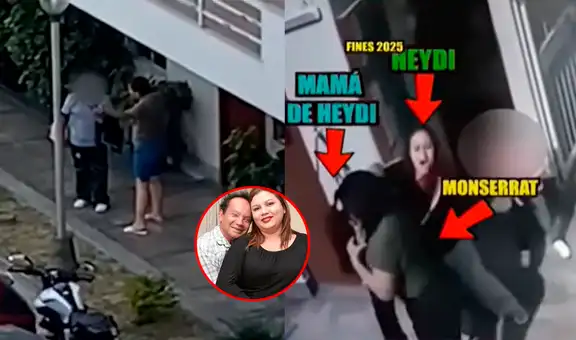 Magaly Medina expone videos de Monserrat agrediendo a su hija y a la madre de la novia de Melcochita en plena calle