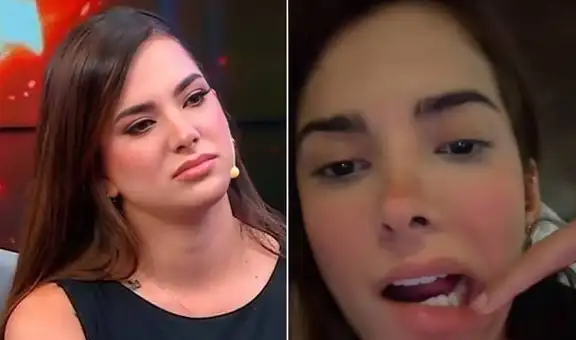 Suheyn Cipriani se descompensa en plena transmisión en vivo y pierde dos dientes tras viajar con su pareja, Luis Zapata, al extranjero