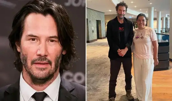 Periodista Milagros Leiva causa revuelo al revelar su inesperado encuentro con actor Keanu Reeves: "Me mira con esa mirada tan suya"