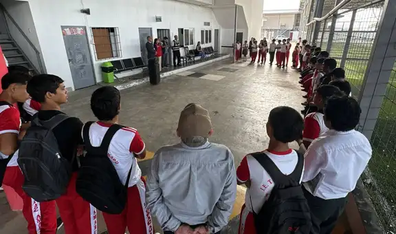 Corte de Tumbes acerca "La Ruta de la Flagrancia" a estudiantes de dos colegios