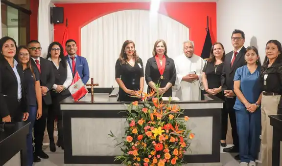 Corte de La Libertad conmemoró el tercer aniversario del Juzgado de Paz Letrado de Huanchaco