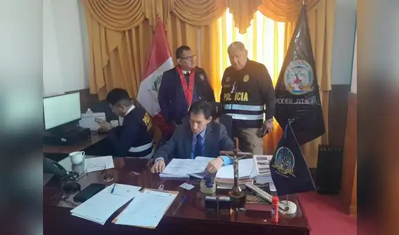 Detienen al presidente de la Corte de Justicia de Apurímac, José Tinco por actos de corrupción