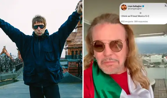 Fher, de Maná, arremete contra Liam Gallagher por burlarse de México antes del duelo con Inglaterra en el Mundial 2026: “¡Ubícate, güey!”