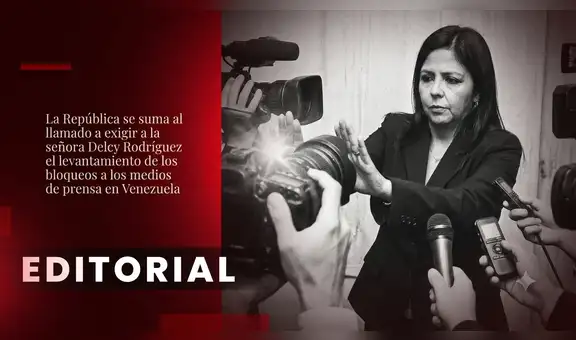 Levanten el bloqueo a los medios en Venezuela