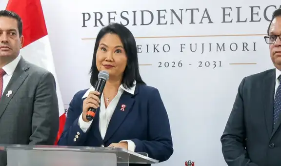 Keiko Fujimori declara tras ser proclamada presidenta: "Debemos conocer la realidad del Estado que vamos a recibir"